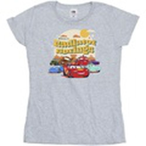 Camiseta manga larga Cars Radiator Springs Group para mujer - Disney - Modalova