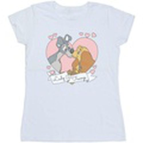 Camiseta manga larga Lady And The Tramp Love para mujer - Disney - Modalova