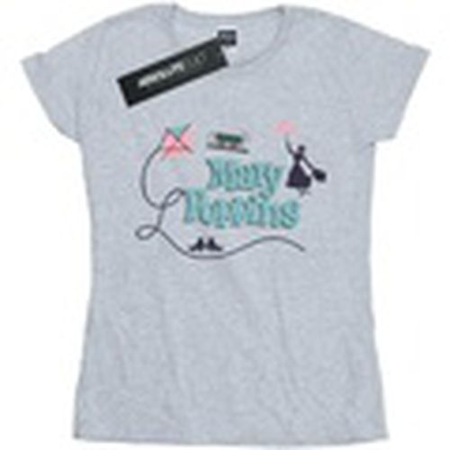Camiseta manga larga Mary Poppins Logo para mujer - Disney - Modalova