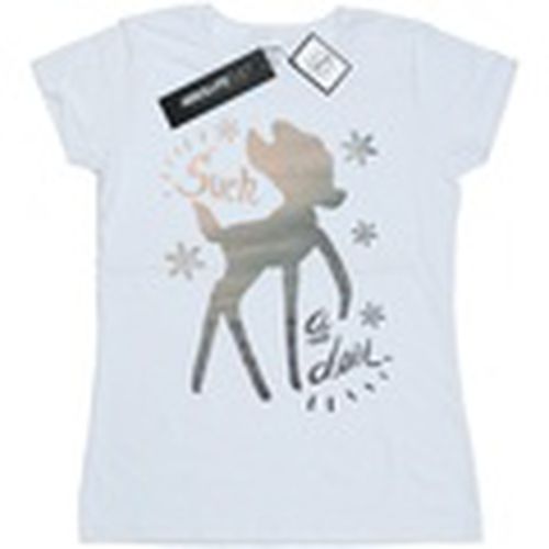 Camiseta manga larga Bambi Winter Deer para mujer - Disney - Modalova
