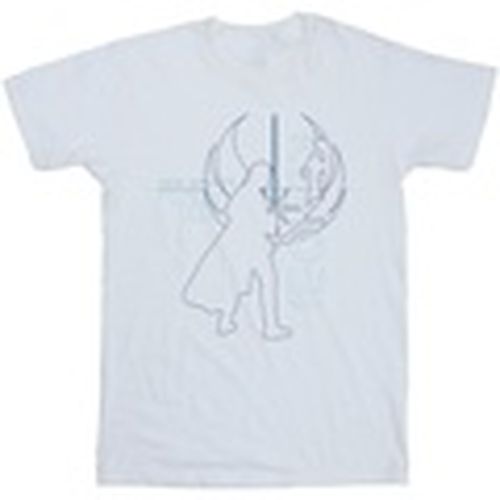 Camiseta manga larga Jedi Master Balance para hombre - Disney - Modalova