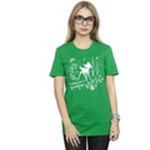 Camiseta manga larga Christmas Greetings para mujer - Disney - Modalova