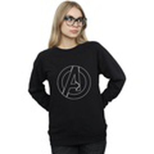 Jersey Avenegers Assemble A Logo Outline para mujer - Marvel - Modalova