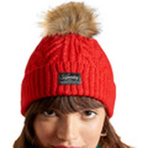 Gorro Maille torsade lux para mujer - Superdry - Modalova