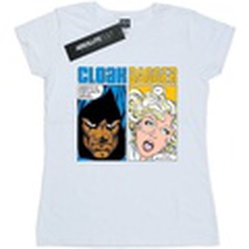 Camiseta manga larga Cloak And Dagger Comic Panels para mujer - Marvel - Modalova