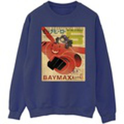 Jersey Big Hero 6 Baymax Flying Baymax Newspaper para hombre - Disney - Modalova