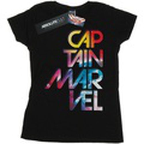 Camiseta manga larga Captain Galactic Text para mujer - Marvel - Modalova