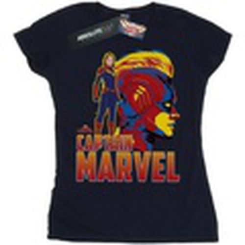 Camiseta manga larga Captain Character para mujer - Marvel - Modalova