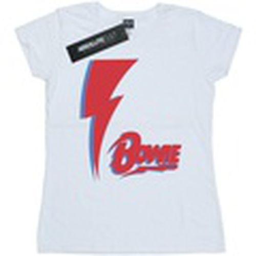 Camiseta manga larga Red Bolt para mujer - David Bowie - Modalova
