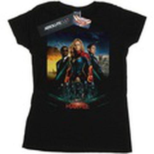 Camiseta manga larga Captain Movie Starforce Poster para mujer - Marvel - Modalova