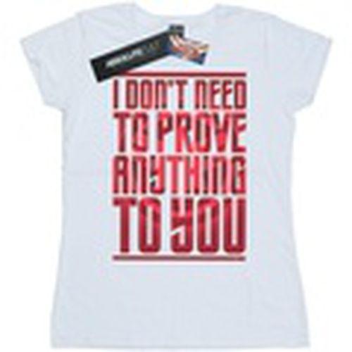 Camiseta manga larga Prove Anything para mujer - Marvel - Modalova