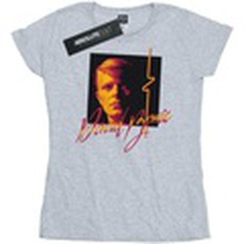 Camiseta manga larga 90s para mujer - David Bowie - Modalova