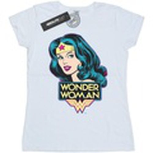 Camiseta manga larga Wonder Woman Head para mujer - Dc Comics - Modalova