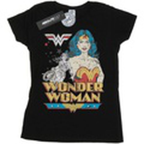 Camiseta manga larga Wonder Woman Posing para mujer - Dc Comics - Modalova