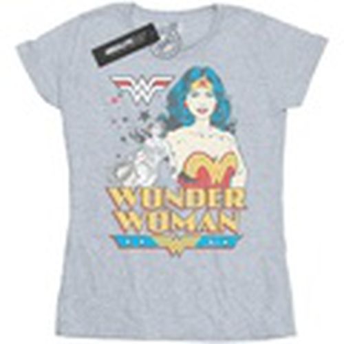 Camiseta manga larga Wonder Woman Posing para mujer - Dc Comics - Modalova