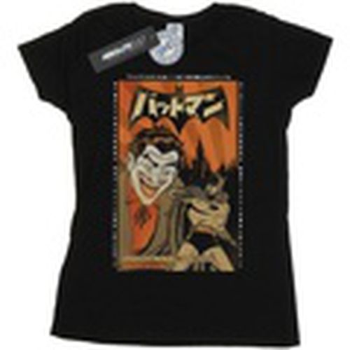 Camiseta manga larga The Joker Cover para mujer - Dc Comics - Modalova