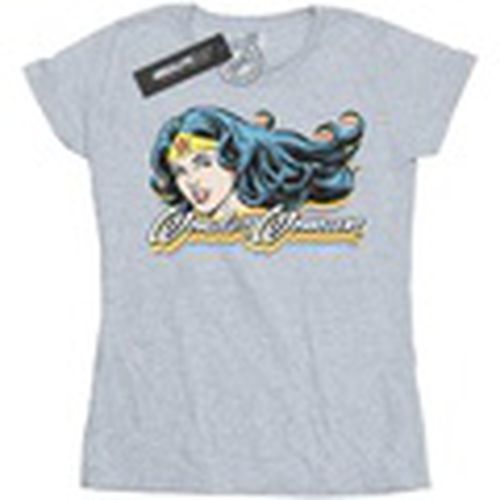 Camiseta manga larga Wonder Woman Smile para mujer - Dc Comics - Modalova