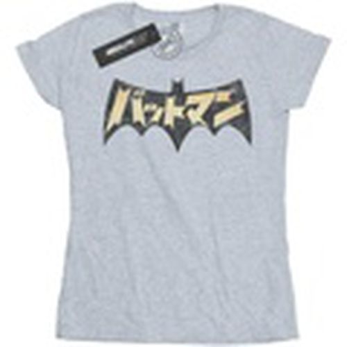 Camiseta manga larga Batman International Logo para mujer - Dc Comics - Modalova