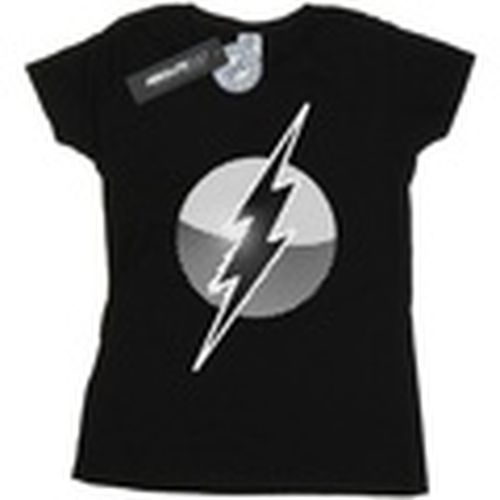 Camiseta manga larga Flash Spot Logo para mujer - Dc Comics - Modalova