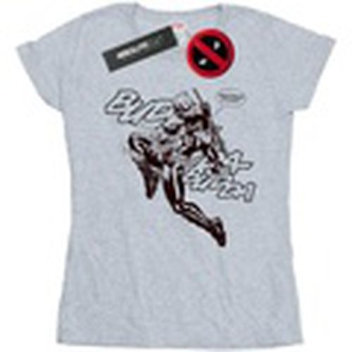 Camiseta manga larga Deadpool Budda Budda para mujer - Marvel - Modalova
