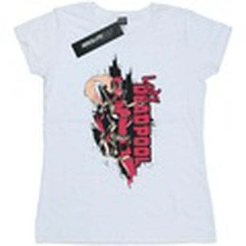 Camiseta manga larga Lady Deadpool para mujer - Marvel - Modalova