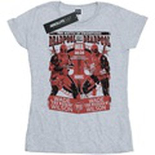 Camiseta manga larga Deadpool Vs Deadpool para mujer - Marvel - Modalova