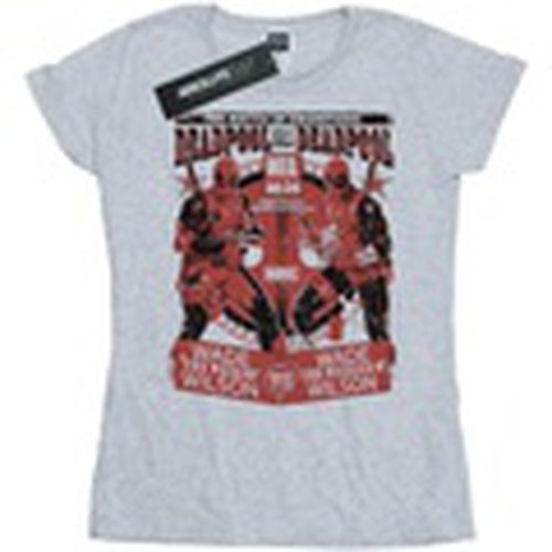 Camiseta manga larga Vs Deadpool para mujer - Marvel - Modalova