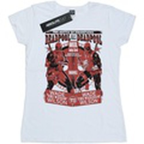 Camiseta manga larga Vs Deadpool para mujer - Marvel - Modalova