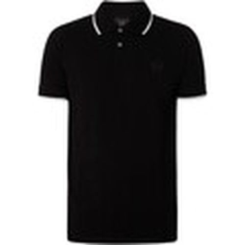 Polo Polo Con Ribete De Logo para hombre - EAX - Modalova