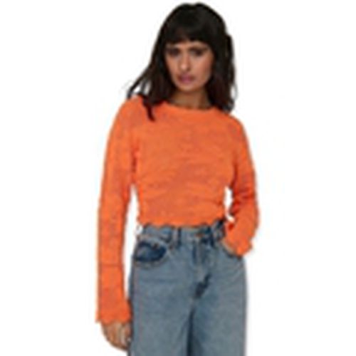 Jersey Cille Life Knit L/S - Tangerine para mujer - Only - Modalova