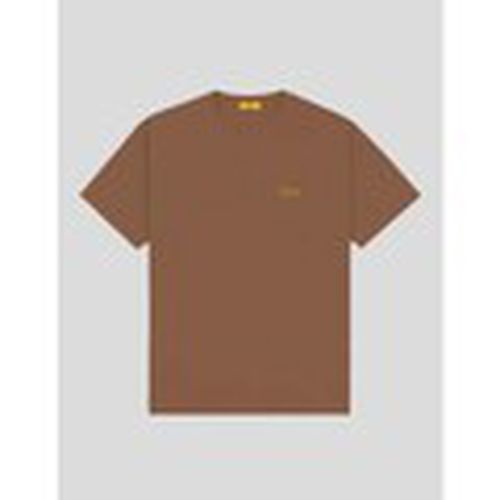 Camiseta CAMISETA CLASSIC SMALL LOGO TEE BROWN para hombre - Dime - Modalova