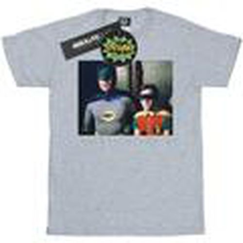 Camiseta manga larga Batman TV Series Dynamic Duo para hombre - Dc Comics - Modalova