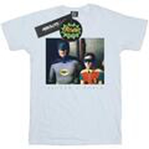 Camiseta manga larga Batman TV Series Dynamic Duo Photograph para hombre - Dc Comics - Modalova