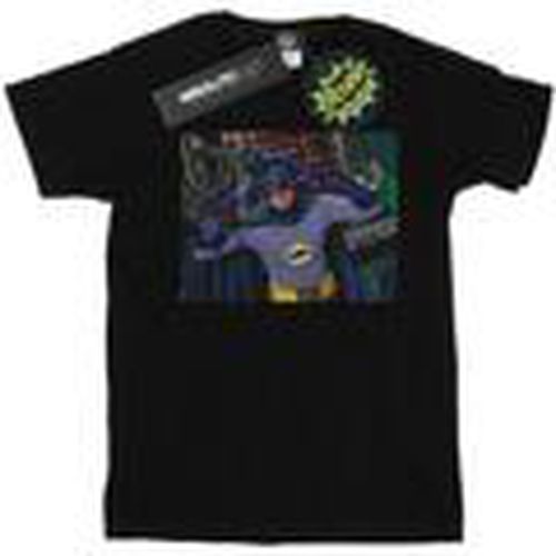 Camiseta manga larga Batman TV Series Batdance para hombre - Dc Comics - Modalova