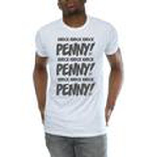 Camiseta manga larga Sheldon Knock Knock Penny para hombre - The Big Bang Theory - Modalova