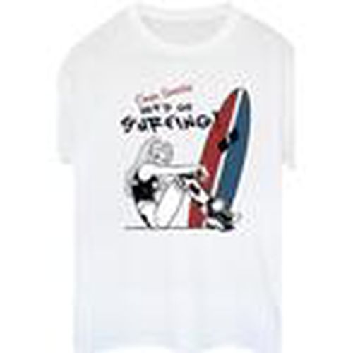 Camiseta manga larga Harley Quinn Let's Go Surfing para mujer - Dc Comics - Modalova