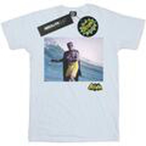 Camiseta manga larga Batman TV Series Surfing Logo para hombre - Dc Comics - Modalova
