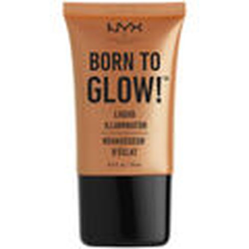 Iluminador Born To Glow Iluminador Líquido Pure Gold para mujer - Nyx Professional Make Up - Modalova
