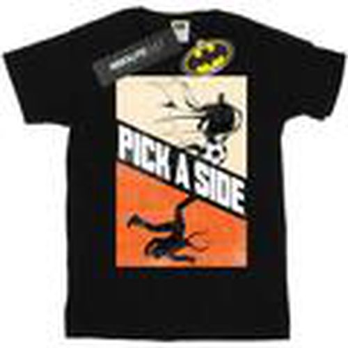 Camiseta manga larga Pick A Side para hombre - Dc Comics - Modalova