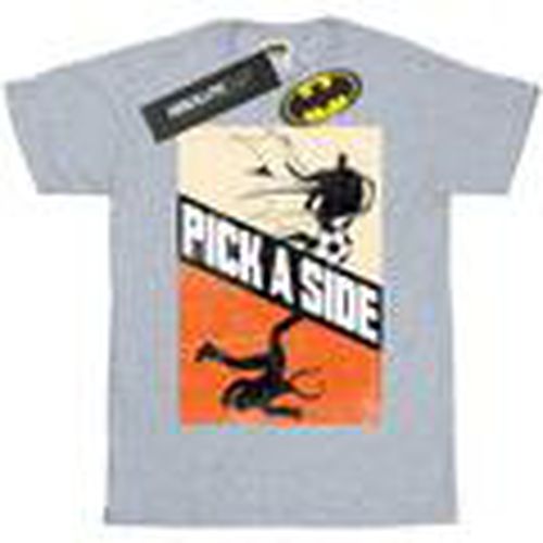 Camiseta manga larga Batman Football Pick A Side para hombre - Dc Comics - Modalova