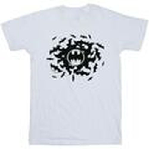 Camiseta manga larga Batman Bat Swirl para hombre - Dc Comics - Modalova