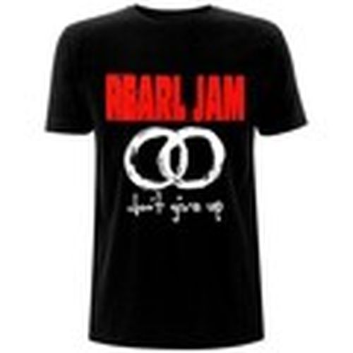 Camiseta Don't Give Up para hombre - Pearl Jam - Modalova