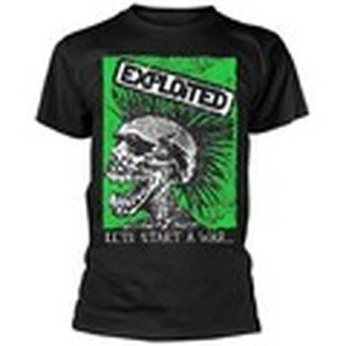 Camiseta Let's Start A War para hombre - The Exploited - Modalova