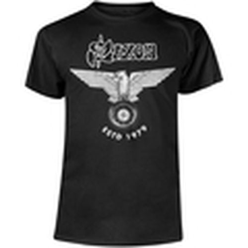 Camiseta manga larga ESTD 1979 para mujer - Saxon - Modalova