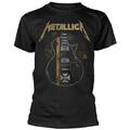 Camiseta manga larga Hetfield Iron Cross para hombre - Metallica - Modalova