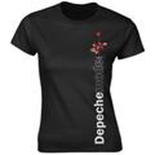 Camiseta manga larga Violator Side Rose para mujer - Depeche Mode - Modalova