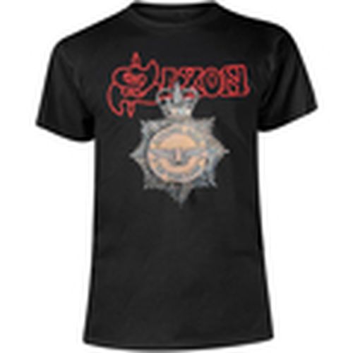 Camiseta manga larga Strong Arm Of The Law para mujer - Saxon - Modalova