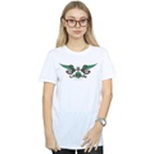 Camiseta manga larga Slytherin para mujer - Harry Potter - Modalova