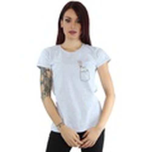 Camiseta manga larga Bugs Bunny Faux Pocket para mujer - Dessins Animés - Modalova