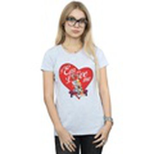 Camiseta manga larga Bugs Bunny And Lola Valentine's Day Love Me para mujer - Dessins Animés - Modalova
